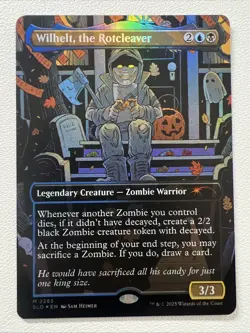 Wilhelt, The Rotcleaver MTG Secret Lair Trick Or Treat FOIL - Image 1
