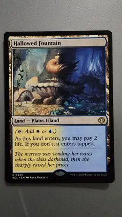 Hallowed Fountain Lorwyn Eclipsed Regular MTG Magic NM - Image 1