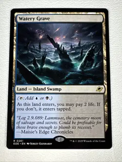 Watery Grave | Regular Rare #261 NM/MINT Edge of Eternities EOE MTG - Image 1