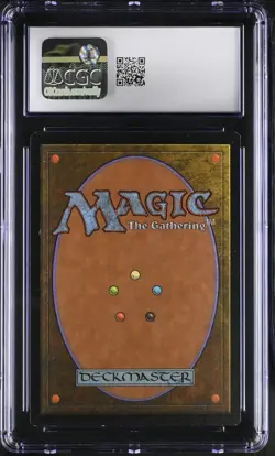 1998 Magic: The Gathering Unglued #70 Blacker Lotus CGC 8 NM-MT - Image 2