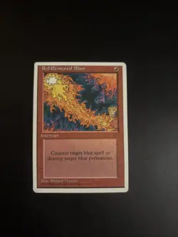 Magic The Gathering - Red Elemental Blast - 4th Edition - Image 1