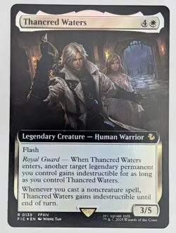 (Foil) Thancred Waters (Extended Art) (0139) Commander: FINAL FANTASY NM - Image 1