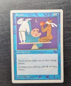 5thh Edition MTG 1 Stasis Magic - Image 1