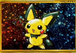 Pokemon Pichu #172 Card Neo 1 (Genesis) Set Holo Japanese - Lightly Played LP - Image 3