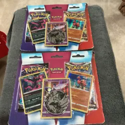 2X Pokemon Blister Pack Galarian Birds Fusion Strike Astral Radiance New Sealed 820650851438 - Image 1