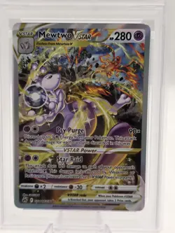 PSA 10 Mewtwo VStar GG44/GG70 Crown Zenith Galarian Gallery Pokemon Card - Image 2