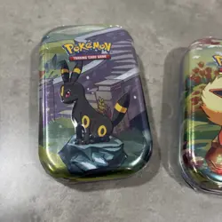 Pokemon Prismatic Mini Tins Lot of 4 - Factory Sealed - Image 2