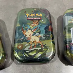 Pokemon Prismatic Mini Tins Lot of 4 - Factory Sealed - Image 4
