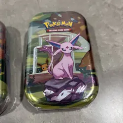 Pokemon Prismatic Mini Tins Lot of 4 - Factory Sealed - Image 5