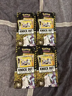 knock out collection Lot X4 pokemon Toxtricity, Duralumin, Sandaconda - Image 1