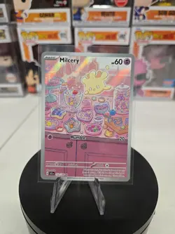 Milcery 152/142 Pokemon TCG Stellar Crown Illustration Rare Holo - Image 1