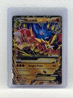 Pokemon - M Lucario EX Holo 55/111 XY - Furious Fists - NM - 2020 - Image 1