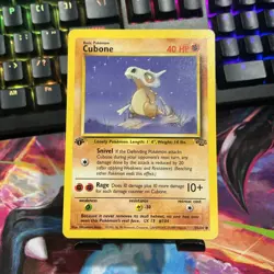 Cubone #50/64 1st Edition (LP) | Jungle | Pokemon TCG - Image 1