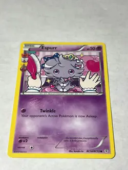 Espurr RC14/RC32 Common Generations Pokemon Lightly Played - Image 1