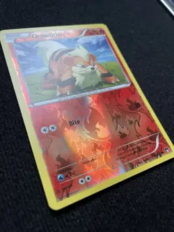 Pokemon TCG 2016 XY BREAKpoint Growlithe 10/122 Reverse Holo Mint - Image 2