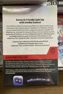 6 Prismatic Evolutions + 6 Surging Sparks Booster Bundles x72 Packs New In Hand - Image 3