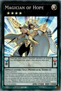 Magician of Hope - TOCH-EN024 - Super Rare - Yugioh - Image 1