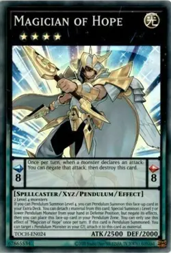 Magician of Hope - TOCH-EN024 - Super Rare - Yugioh - Image 2