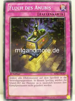 Yu-Gi-Oh - 1x Fluch des Anubis - Mosaic Rare - BP02 - War of the Giants - Image 1
