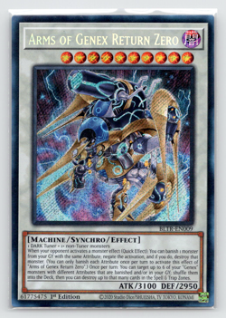 Arms Of Genex Return Zero - BLTR EN009 - Secret Rare - 1st Edition - Yugioh - Image 1