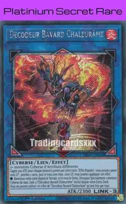 Yu-Gi-Oh! Decodeur Bavard Chaleurame : PS RA01-FR048 - Image 1