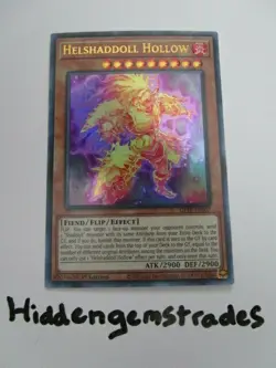 Yugioh! Helshaddoll Hollow GFTP-EN007 Ultra Rare 1st Edition Near Mint! - Image 1