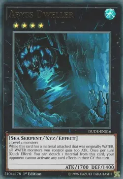 Abyss Dweller - DUDE-EN016 - Ultra Rare 1st Edition Yugioh - Image 1