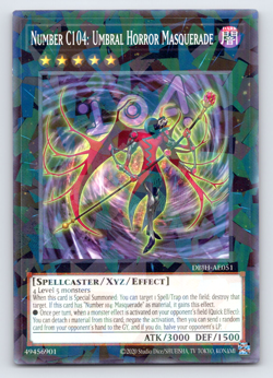 Number C104: Umbral Horror Masquerade - DBJH-AE051 - Shatterfoil Rare - Yugioh - Image 1