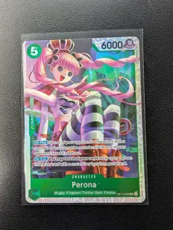 Perona OP14-033 SR | NM | The Azure Sea's Seven | One Piece TCG | English - Image 1