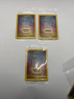(x3) Pokemon TCG Ancient Mew Holo Card 2000 Movie Promo, Sealed Unopened (B) - Image 2