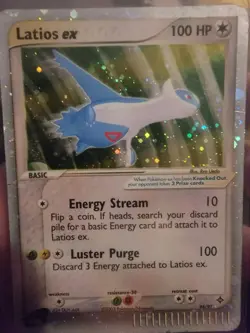 Pokemon Latios EX Dragon TCG Holo Rare Card 94/97 LP Condition - Image 1