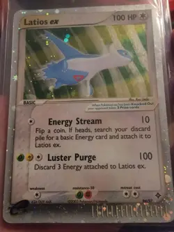 Pokemon Latios EX Dragon TCG Holo Rare Card 94/97 LP Condition - Image 2