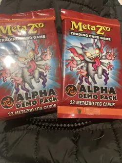 MetaZoo TCG Base Set ALPHA DEMO PACK: AIR (23 Cards) Sealed 2025 X 2 - Image 1