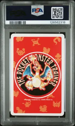 PSA 10 - Scyther Jack of Hearts - Pokemon Red Poker Playing Card Vintage 1996 - Image 2