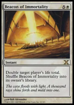 Beacon of Immortality - Light Play MTG 10th Edition - Image 1