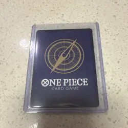 Bandai One Piece CCG Roronoa Zoro PRB-002 Foil Blocker Card English - Image 3