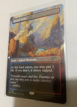 Magic: The Gathering Stream Vents Land Cards x2 ECL 2026 Blue Red English - Image 1