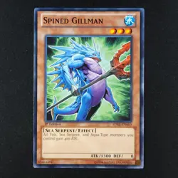 Spined Gillman SDRE-EN009 - Structure Deck - Yugioh Card - Image 3