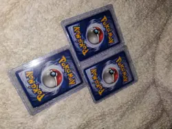 Vintage Fossil Holo Pokemon Lot Of 3 Cards - Image 3