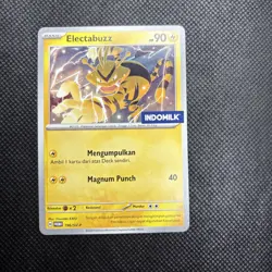 Pokemon 2024 Scarlet & Violet Indomilk Electabuzz Indonesia Promo Card 196/SV-P - Image 1