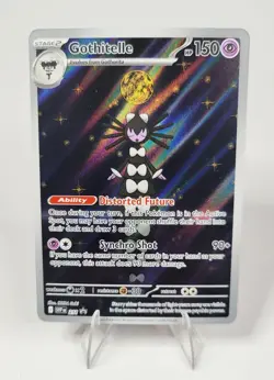 Pokemon TCG - Gothitelle #211 Black Bolt & White Flare Black Star Promo Card NM - Image 1