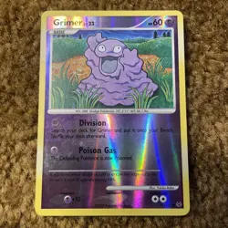 Grimer 75/127 Platinum Reverse Holo 2009 Pokemon Card - Image 1