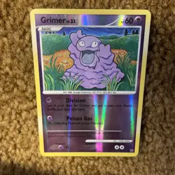 Grimer 75/127 Platinum Reverse Holo 2009 Pokemon Card - Image 2