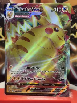 Pikachu VMAX SWSH286 - Crown Zenith Pokemon TCG Card Black Star Promo - NM - Image 1