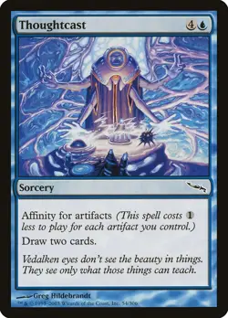 Mirrodin Thoughtcast MTG Magic the Gathering NM - Image 1