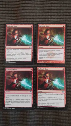Magic: the Gathering / MtG Galvanic Blast x4 Mixed Sets - Image 1