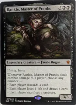 Rankle Master of Pranks x1 Throne of Eldraine Magic the Gathering MTG LP/NM - Image 1