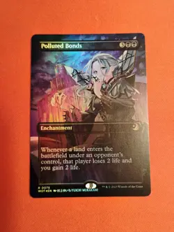 Polluted Bonds (Anime Borderless) Wilds of Eldraine: Enchanting Tales Foil - Image 1