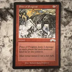 Price of Progress-Exodus - Magic The Gathering MTG - Never Played - Image 1
