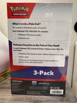 Pokemon Poke Ball + Two Mini Tins - Image 3